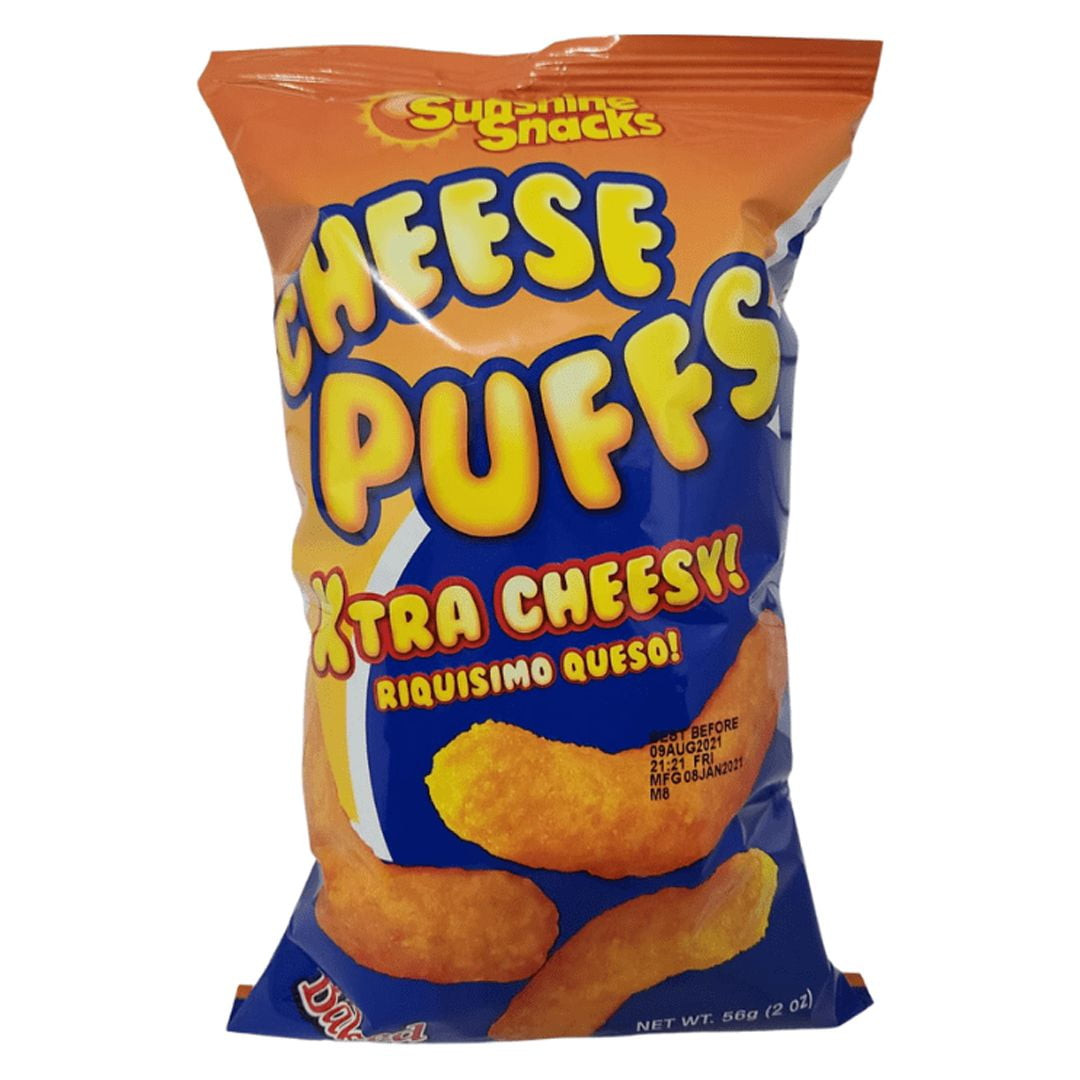 Sunshine Snacks Cheese Puffs 56 g (4 packs)