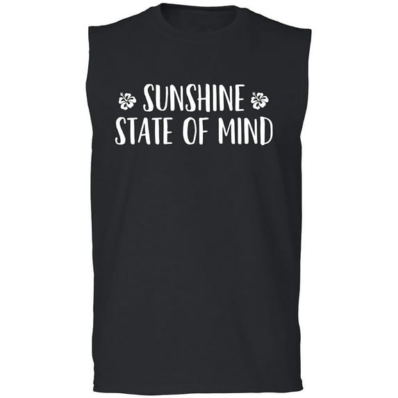 Sunshine State Of Mind Adult Sleeveless Tee