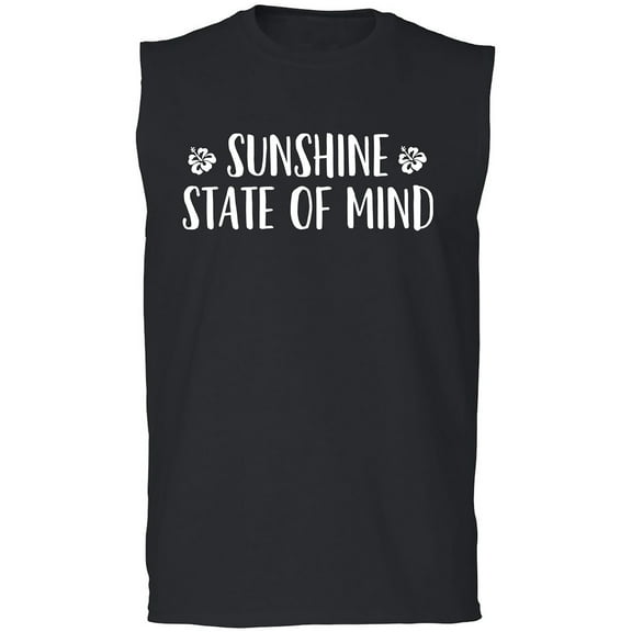 Sunshine State Of Mind Adult Sleeveless Tee