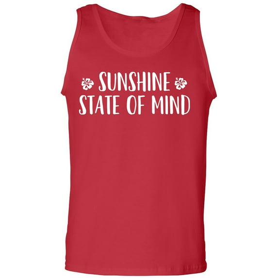 Sunshine State Of Mind Adult Tank Top