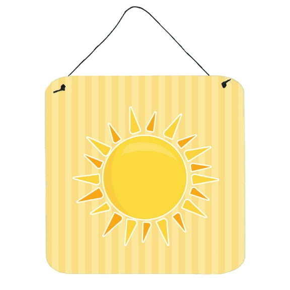 Sunshine Sun on Stripes Wall or Door Hanging Prints