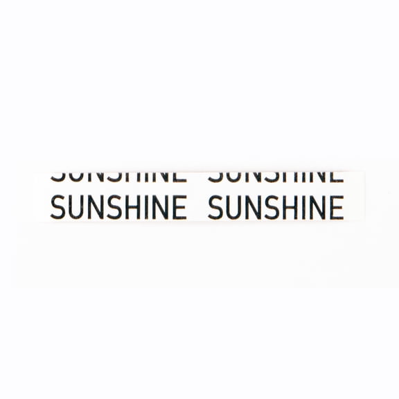 Sunshine Tape | Premium Wig Tape | 36 Pieces | Clear Double Sided Adhesive (.5" Straight)