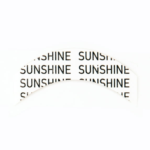 Sunshine Tape | Premium Wig Tape | 36 Pieces | Clear Double Sided Adhesive (CC Curve)