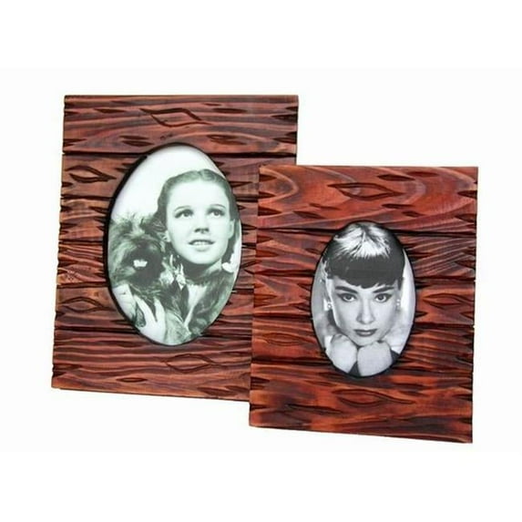 Sunshine Trading ST-06-7 Handmade Wood Photo Frame - 5 x 7 Inch