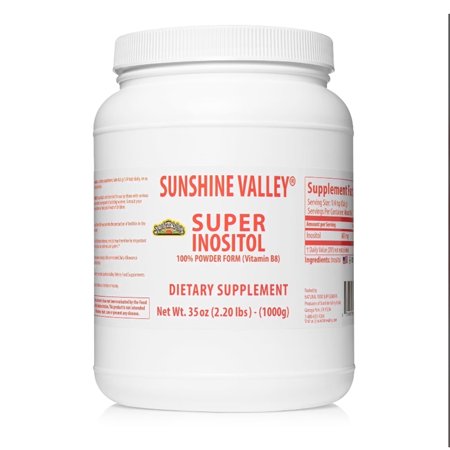Sunshine Valley® Super Inositol Powder, Vitamin B8 Dietary Supplement, 35 oz