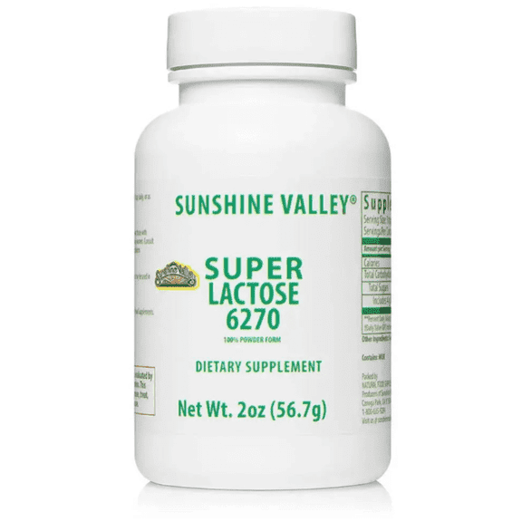 Sunshine Valley Super Lactose 6270 Dietary Supplement Powder, 2 oz