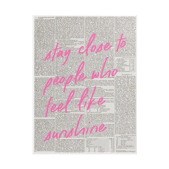 Sunshine Vibes Quote Wall Decor