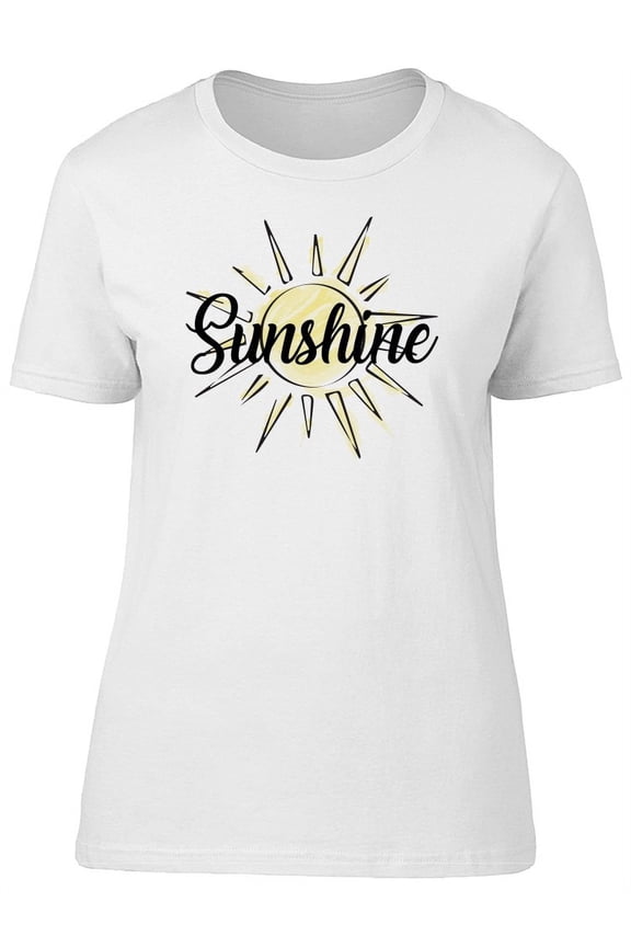 Sunshine With Sun Behind T-Shirt Women -Image by Shutterstock, Female Large