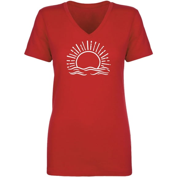 Sunshine Womens V-Neck T-Shirt