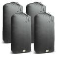 thumbnail image 1 of Sunshine Yoga - Extra Firm Large Rectangular Yoga Bolster with Removable Cinched C - Wholesale 4-Pack - Improve Form, Flexibility and Strength - 100% Cotton - Washable (24 x 6 x 12 Inches) - Charcoal, 1 of 7