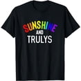 thumbnail image 1 of Sunshine and Hard Seltzer Summer Beach Trulys T-Shirt, 1 of 5