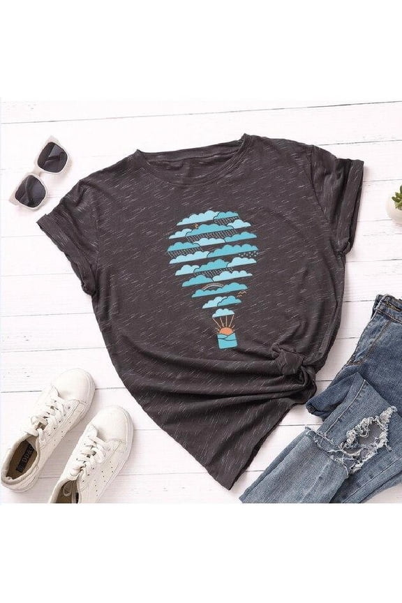 Sunshine and Rainbow Cotton Tee