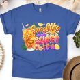 thumbnail image 1 of Sunshine and Sweet Tea Shirt – Southern Summer Drink Graphic Tee, Royal, Size 2XL, 1 of 6