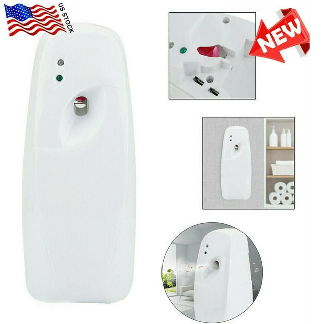 SunshineFace Air Freshener Dispenser, Automatic Adjustable Fragrance Dispenser Home Indoor Wall