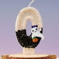 thumbnail image 1 of Sunshinehomely Halloween Birthday Number Candles, Cute Ghost Birthday Cake Candles, Birthday Number Candles 0-9 Halloween Birthday Cupcake Toppers for Cake Decoration, 1 of 1