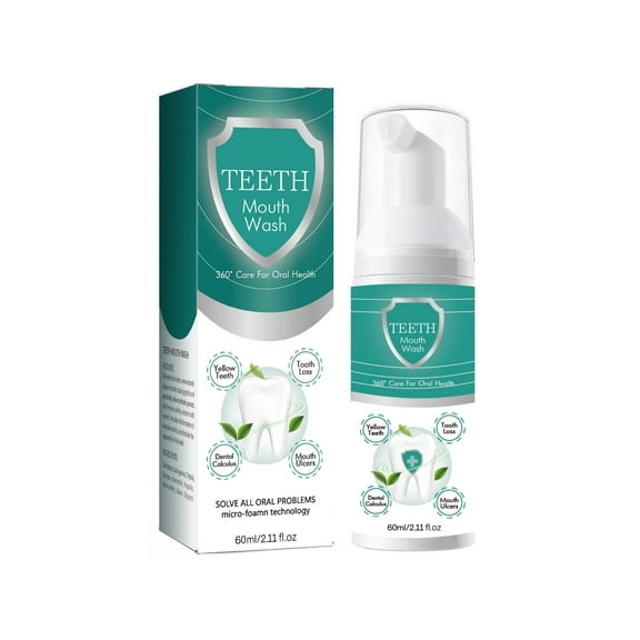 Sunshinehomely Teeth Whitening Toothpaste Ultra Fine Mousse Foam Toothpaste Deep Cleaning Fresh Breath Stain Removal Toothpaste 60ml