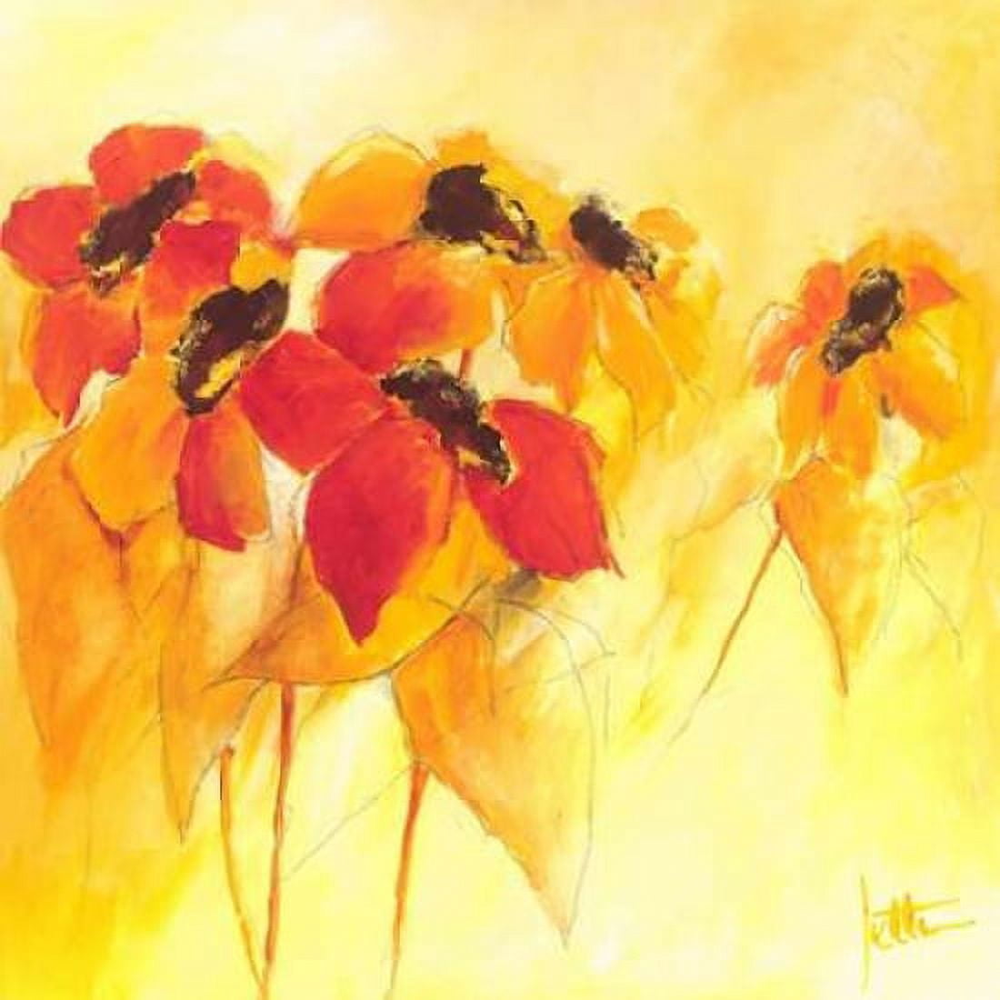 Sunshiny II Canvas Art - Jettie Roseboom (24 x 24)