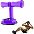 thumbnail image 1 of Sunsign Portable Self-Suction Situp Bar Abdominal Core Trainer Curl Movement Auxiliary Device Adjustable Sit Up Equipment Perfect for Push Ups Sit Ups Muscle Training and Body Stretching (Purple), 1 of 8