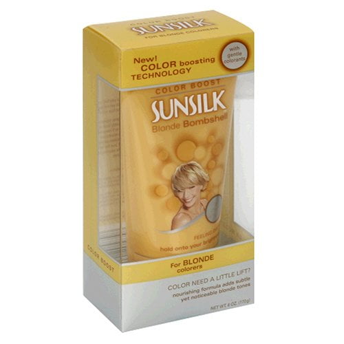 Sunsilk Blonde Bombshell Color Boost for Blonde Colorers, 6 oz 170 g Pack of 2