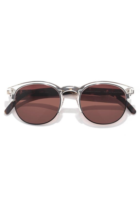 Avila Sunglasses Color: Clear Tortoise Fade