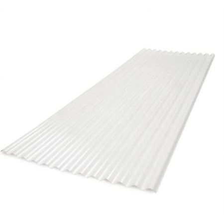 Sunsky 6 Ft. White Opal Polycarbonate Ceiling Tile for Sheds