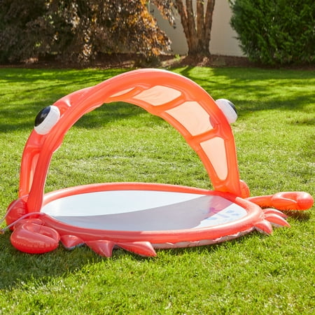 Sunsmart Crab-Tastic Shade N' Splash Sprinkler and Splash Pad 5.5'