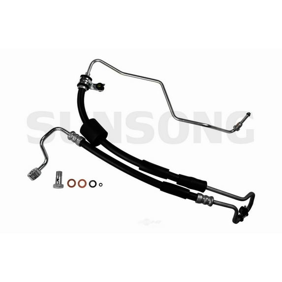 Sunsong 3401114 Power Steering Pressure Line Hose Assembly