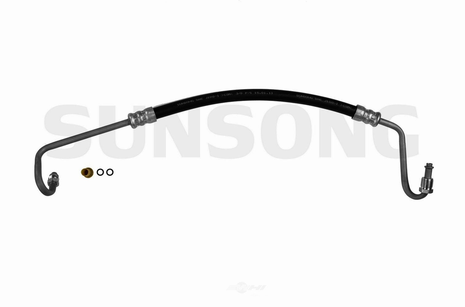 Sunsong 3401322 Power Steering Pressure Line Hose Assembly