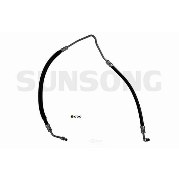 Sunsong 3401366 Power Steering Pressure Line Hose Assembly