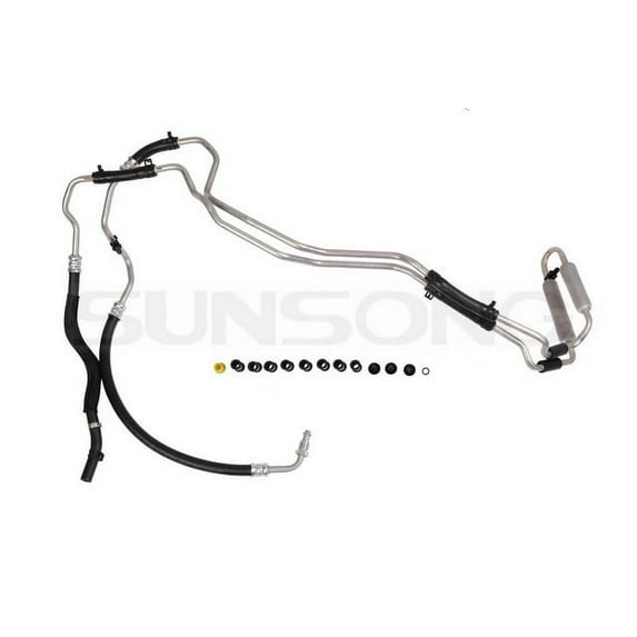 Sunsong 3404857 Power Steering Return Line Hose Assembly