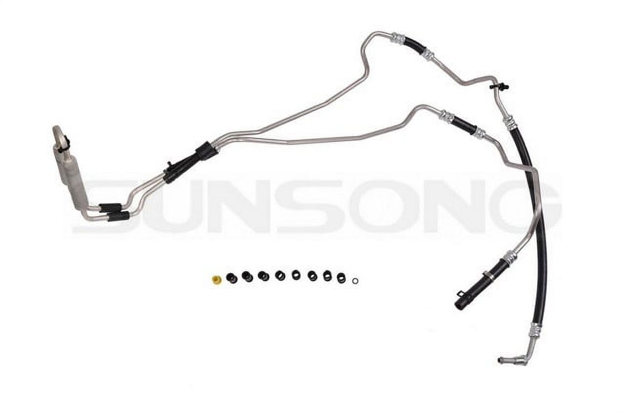 Sunsong 3404858 Power Steering Return Line Hose Assembly