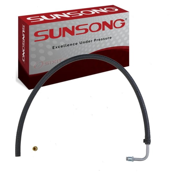 Sunsong Power Steering Return Line Hose compatible with Chevrolet Nova 1969-1976