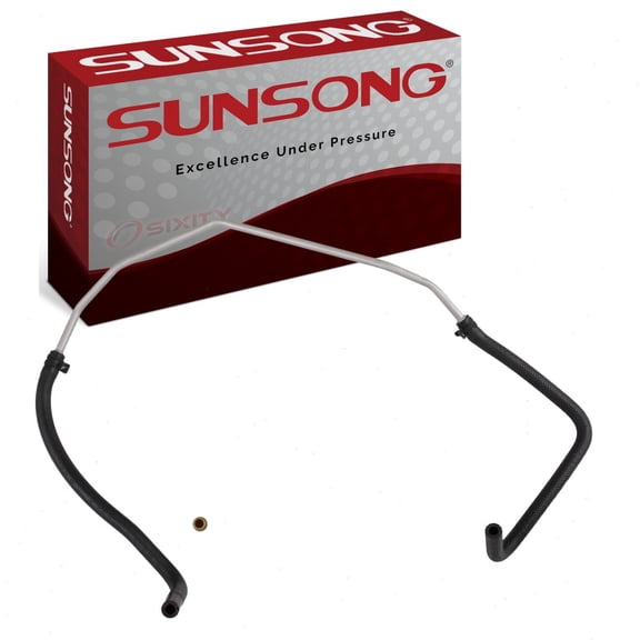 Sunsong Power Steering Return Line Hose compatible with Toyota Tacoma 4.0L V6 2005-2014