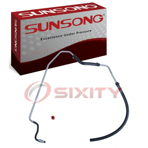 Sunsong Power Steering Return Line Hose compatible with Toyota Tundra 2000-2004