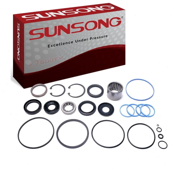 Sunsong Steering Gear Rebuild Kit compatible with Ford F-100 1978-1983