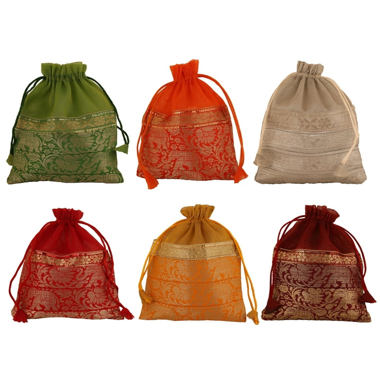 Brocade potli bags sale