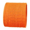 thumbnail image 1 of Sunsoul by Touchstone "Colorful Bangle Collection" Indian Bollywood Exclusive Golden Glaze Carrot Orange Color Designer Jewelry Special Large Size Bangle Bracelets. Set of 24 For Women., 1 of 5