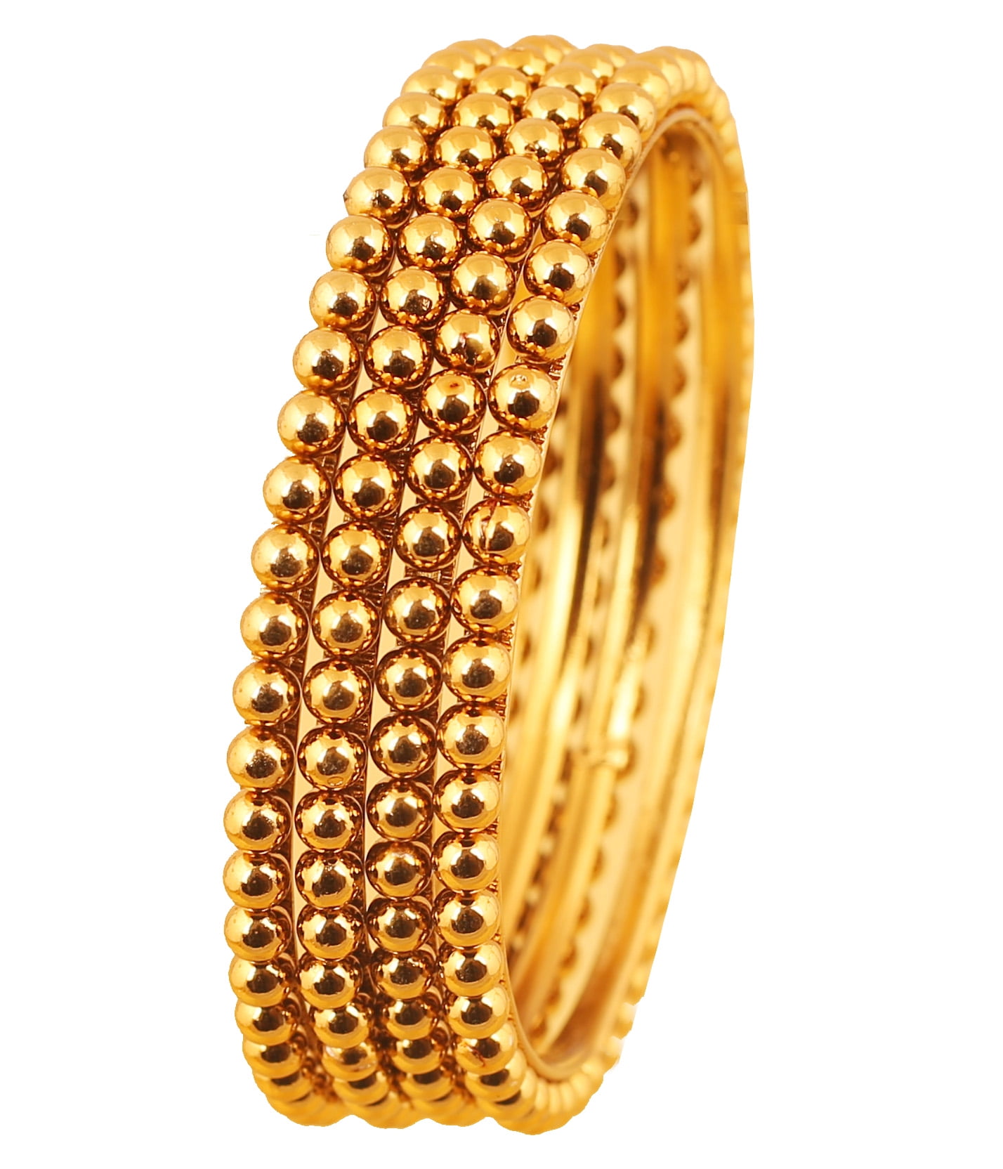 Indian Bollywood Ethnic 2PC Gold Plated Jewelry Fashion Bangles Bracelets  Set | eBay