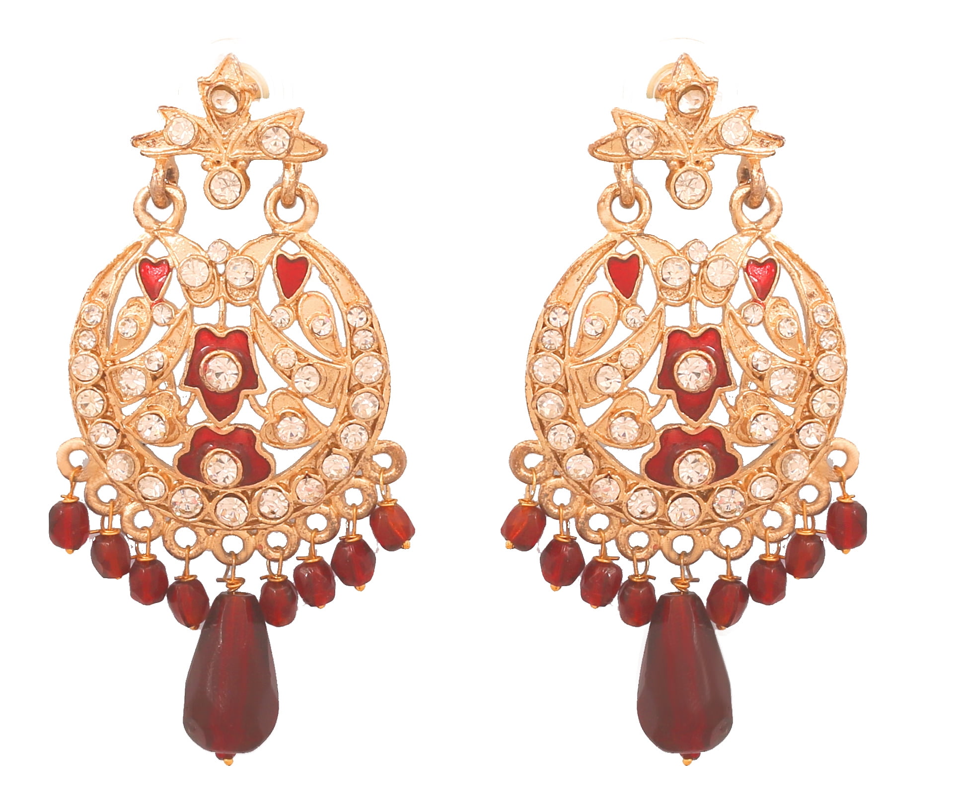 NIEUW! Touchstone Kleurrijke 2 Dozijn Bangle Collection Indiase Bollywood Legering Metaal Geweven Designer Sieraden Speciale Grote Maat Bangle Armbanden Set Van 24 In Antieke Gouden Toon Voor