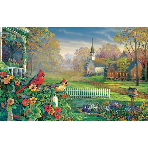 Sunsout Summertime Memories - 550pc Jigsaw Puzzle