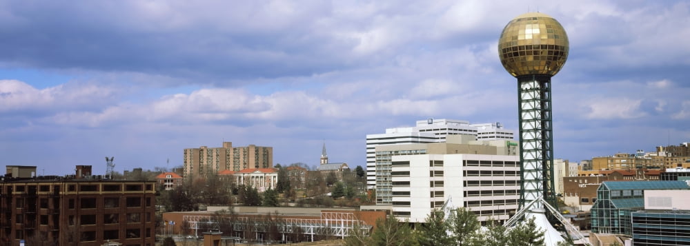 Sunsphere in Worlds Fair Park Knoxville Tennessee USA Canvas Art - Panoramic Images (36 x 12)