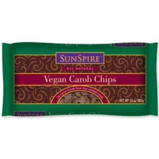 Sunspire 32960 Vegan Carob Chips Dairy Free