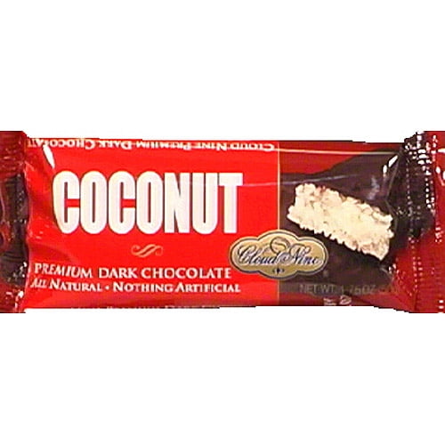 Sunspire Coconut Dark Chocolate Bar, 1.75 oz, (Pack of 24)