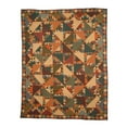 thumbnail image 1 of Sunspirit Quilt, Hand cut and Patchwork cotton fabric blocks., 1 of 4