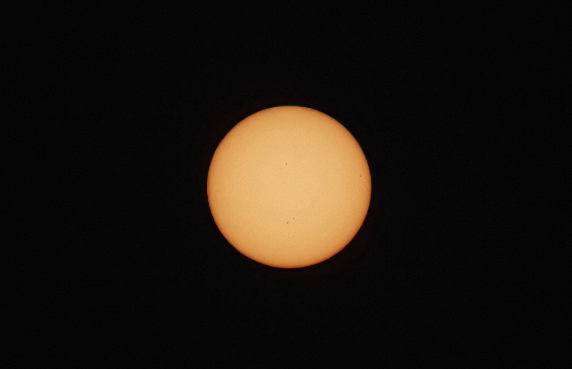 Sunspots on the Suns surface Canvas Art - Luis ArgerichStocktrek Images (18 x 12)