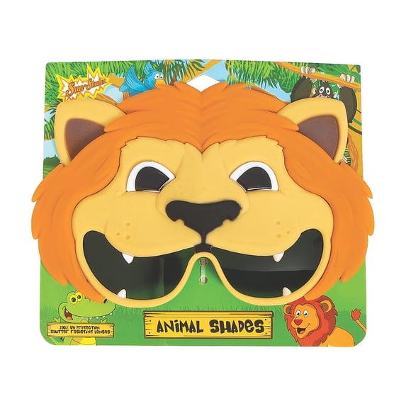 Sunstache Lion Sunglasses - Apparel Accessories - 1 Piece