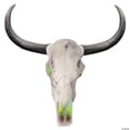 thumbnail image 1 of Sunstar 24" Halloween Light-Up Longhorn Skull, 1 of 3
