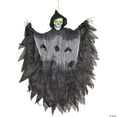 thumbnail image 1 of Sunstar 27" x 35" Light-Up Hanging Reaper Halloween Decoration, 1 of 1