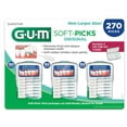 thumbnail image 1 of Sunstar G.U.M. Original Soft-Picks with Travel Cases 3 Packs - 270 Picks, 1 of 5