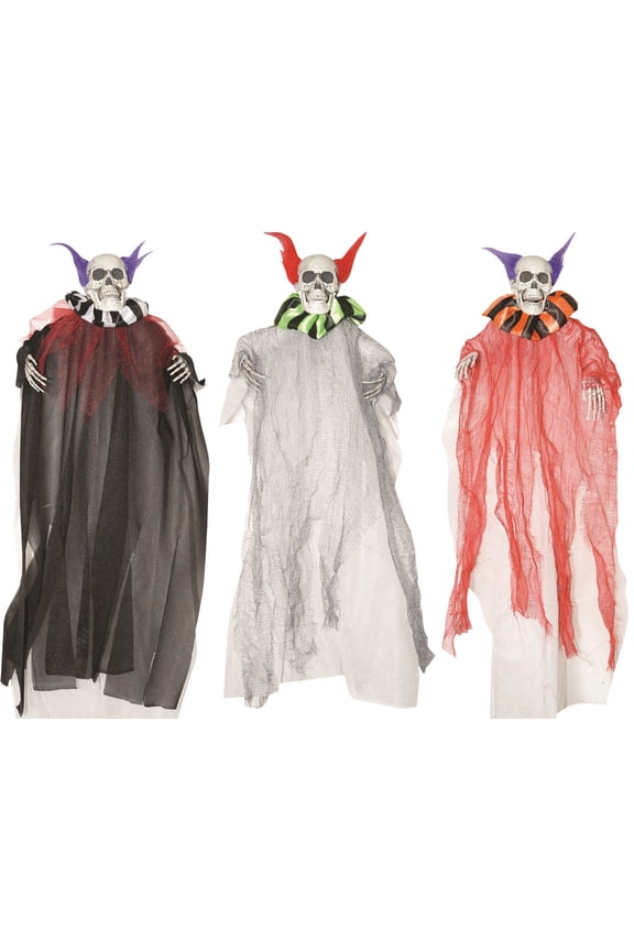 Halloween Clown Set of 3, 18"
